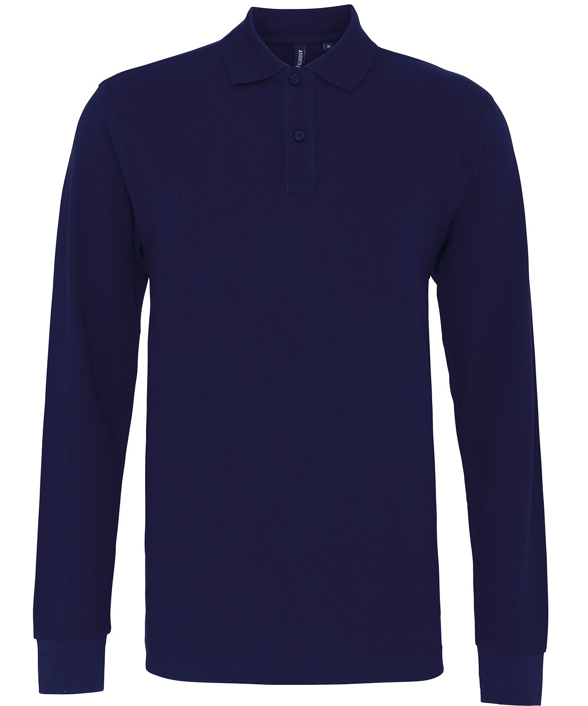 Asquith & Fox Mens classic fit long sleeved polo