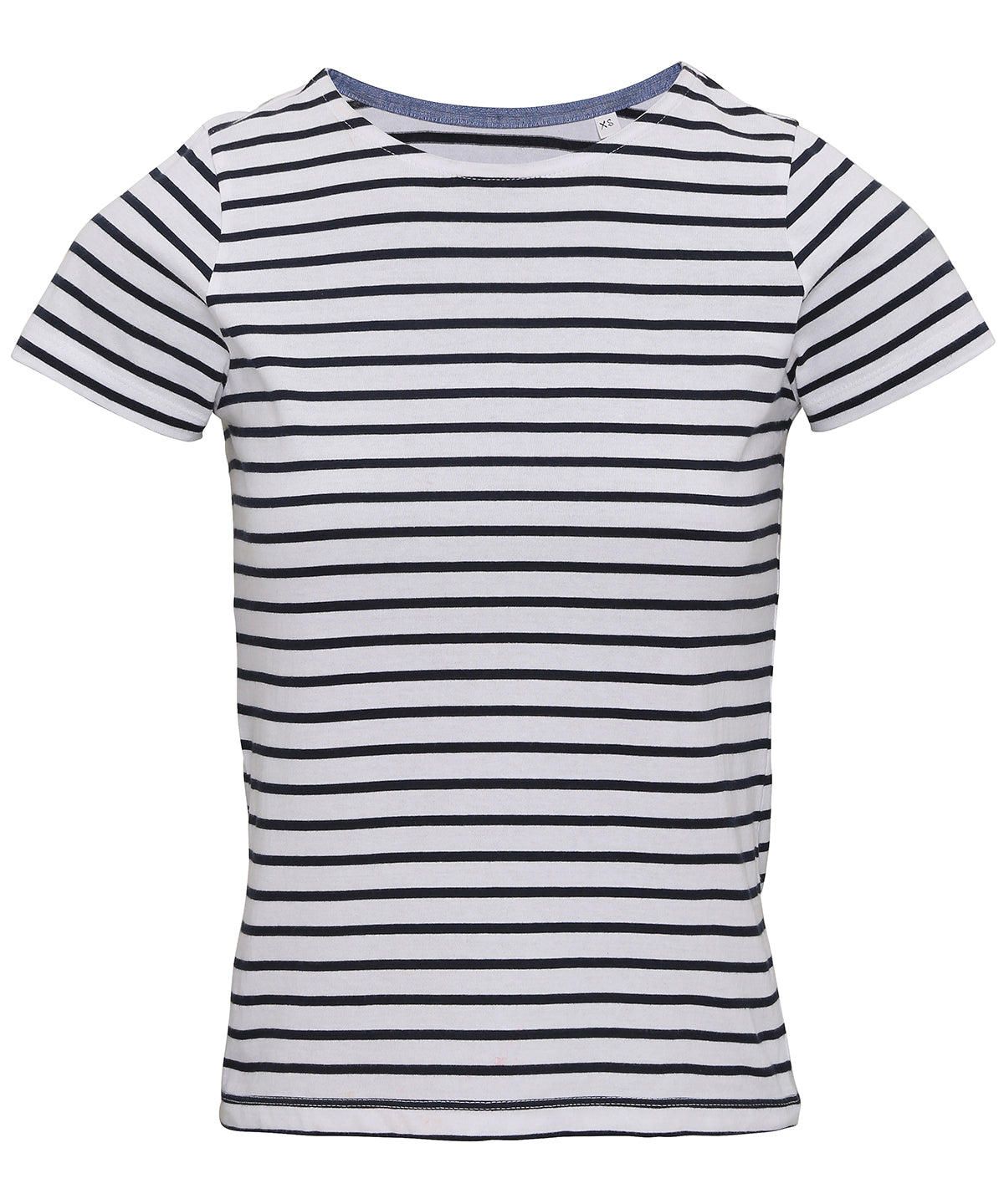 Asquith & Fox Womens Marinière coastal short sleeve tee