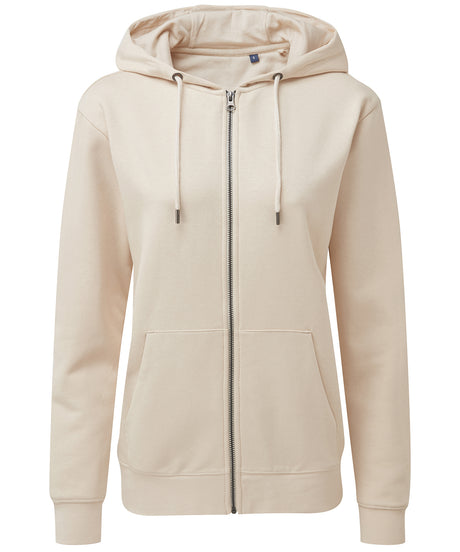 Asquith & Fox Womens zip-through organic hoodie