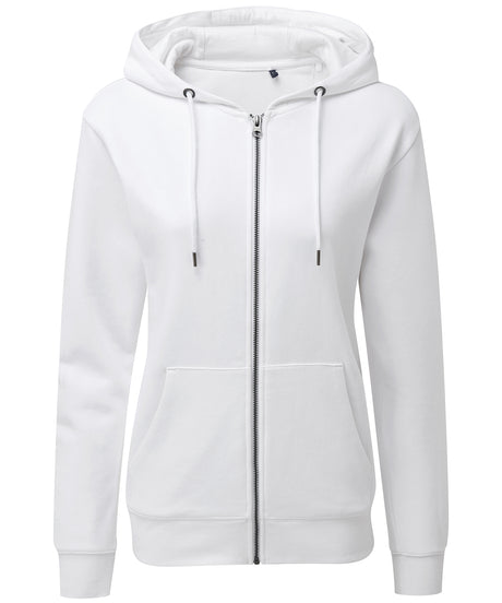 Asquith & Fox Womens zip-through organic hoodie