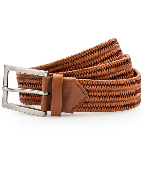 Asquith & Fox Leather braid belt