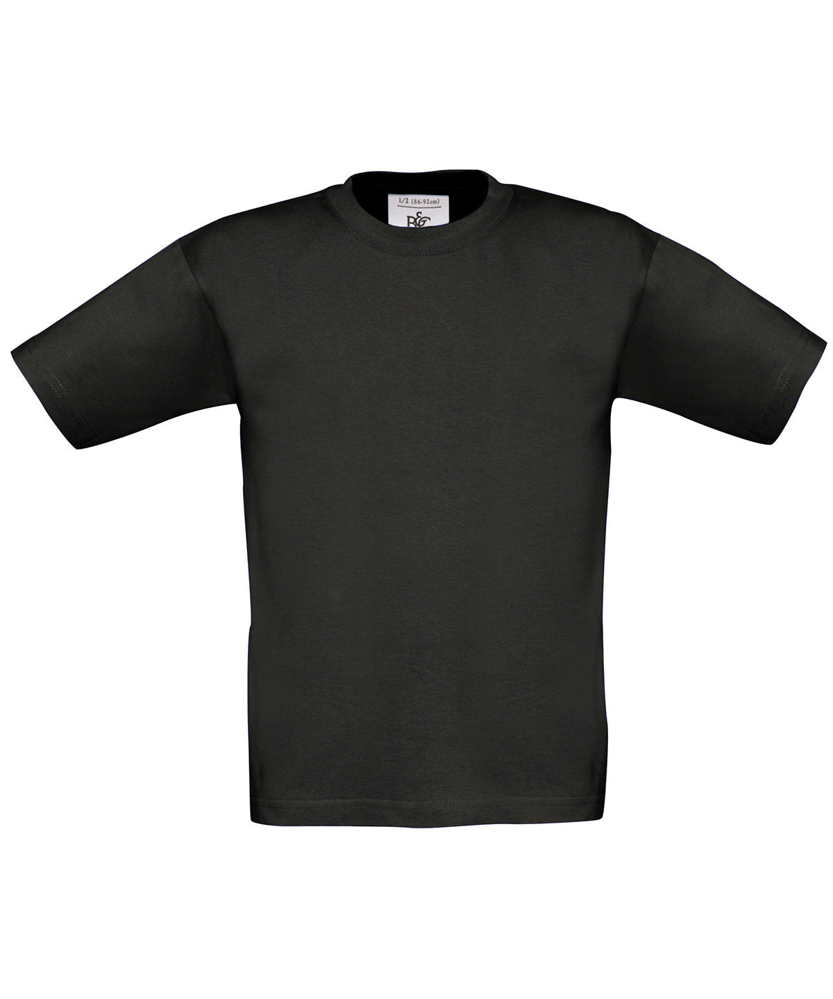 B&C Collection Exact 150 kids Black - 1/2 Years - T-Shirts