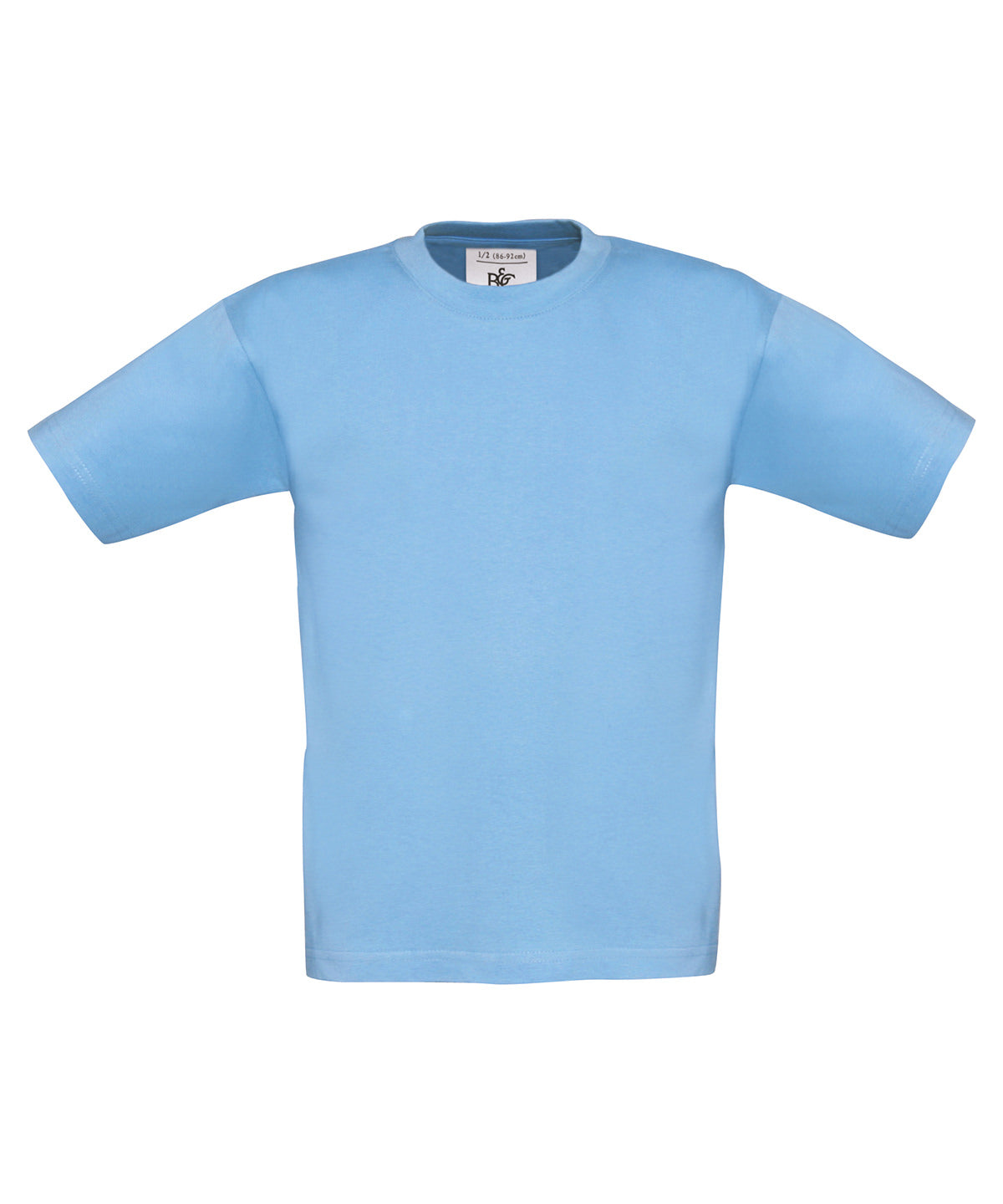 B&C Collection Exact 150 kids Sky Blue - 1/2 Years - T-Shirts