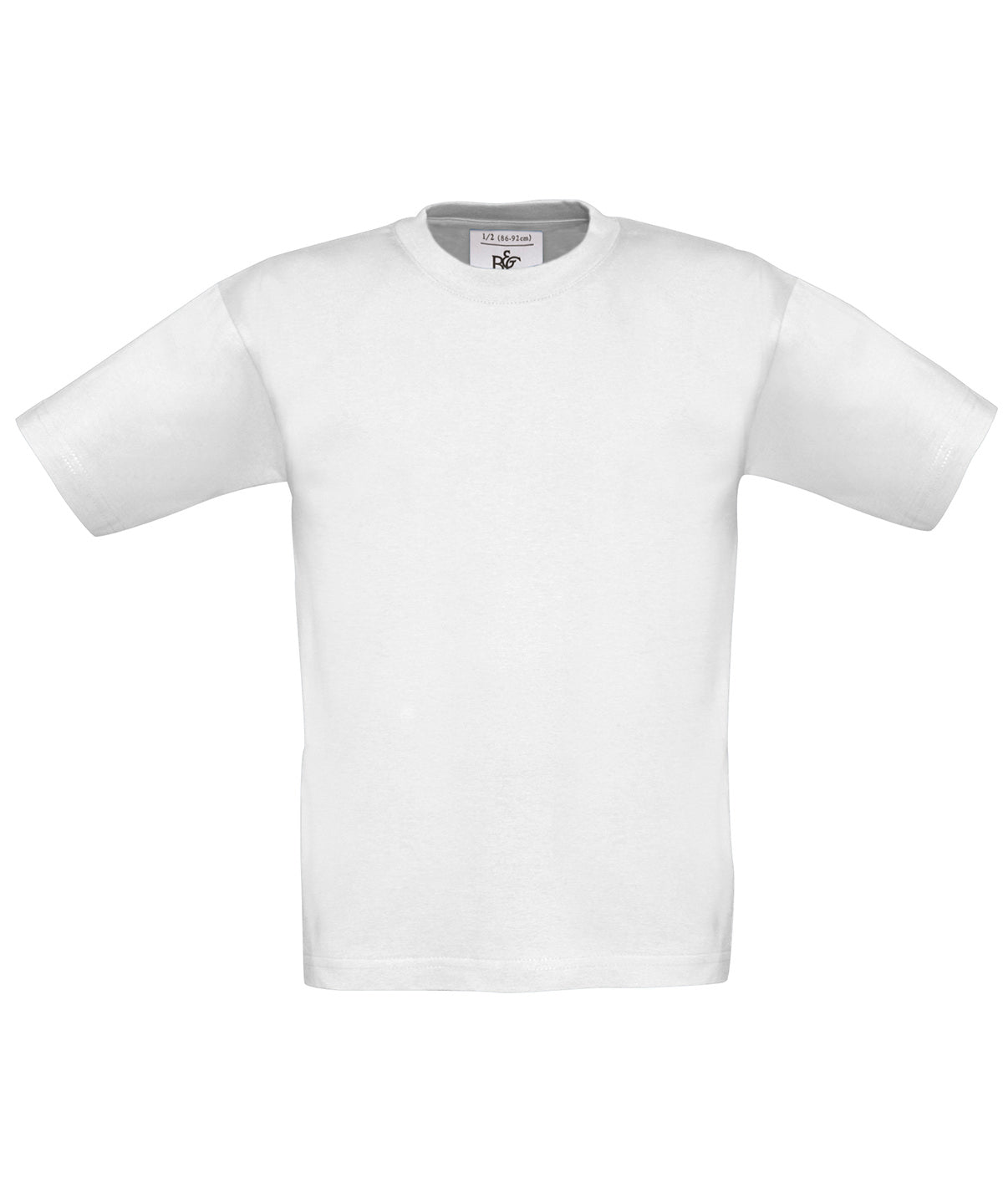 B&C Collection Exact 150 kids White - 1/2 Years - T-Shirts