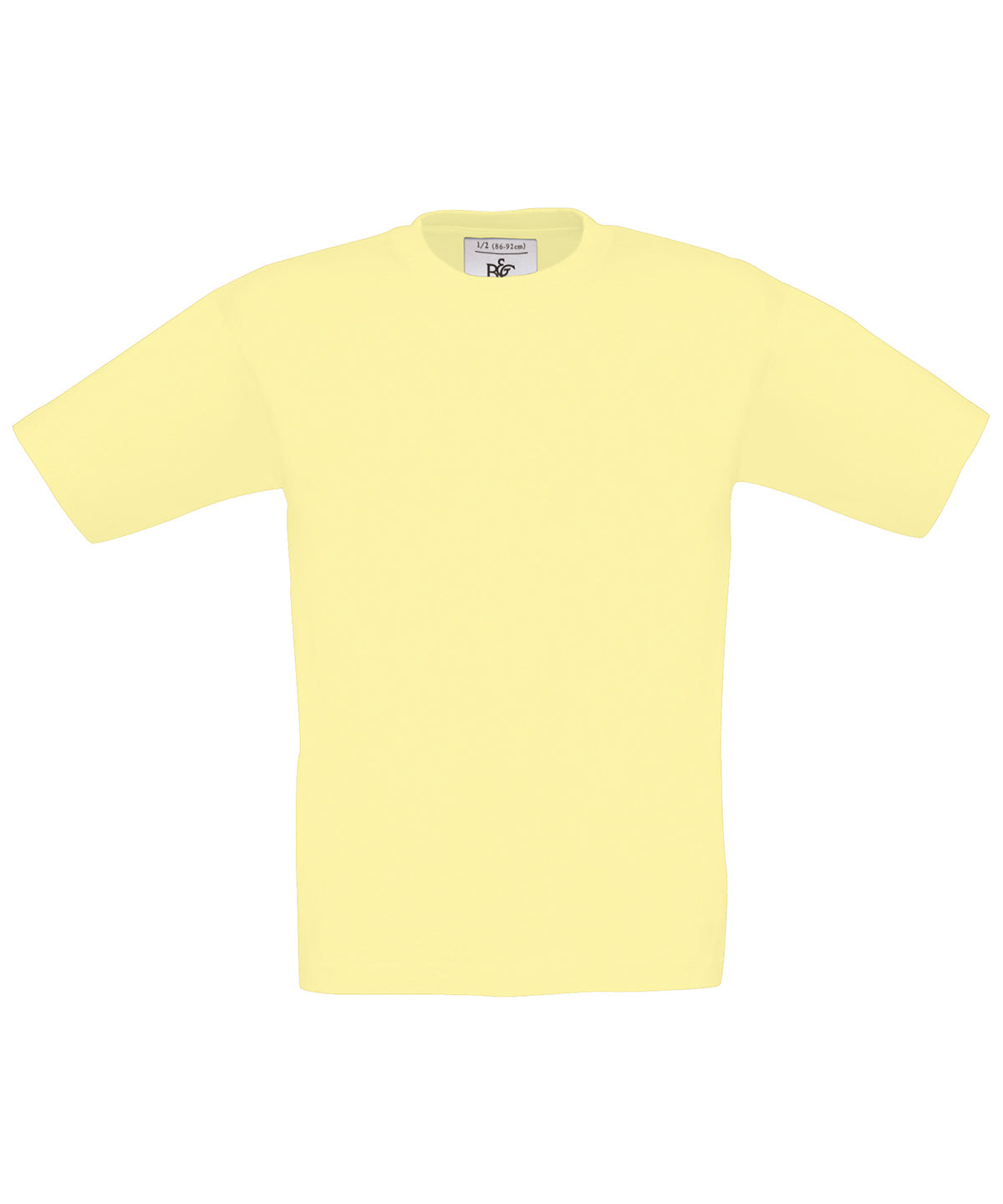 B&C Collection Exact 150 kids Yellow - 3/4 Years - T-Shirts