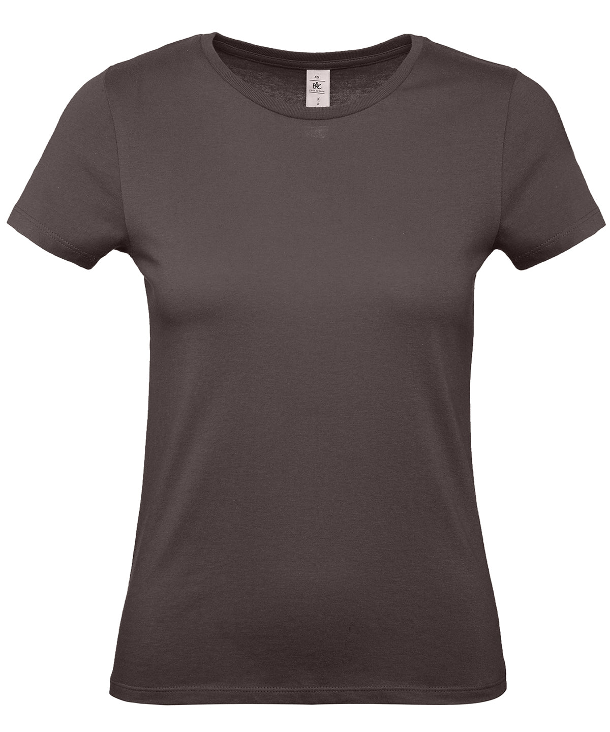 B&C Collection E150 Short Sleeve T-Shirt Women - Bear Brown / XS - T-Shirts
