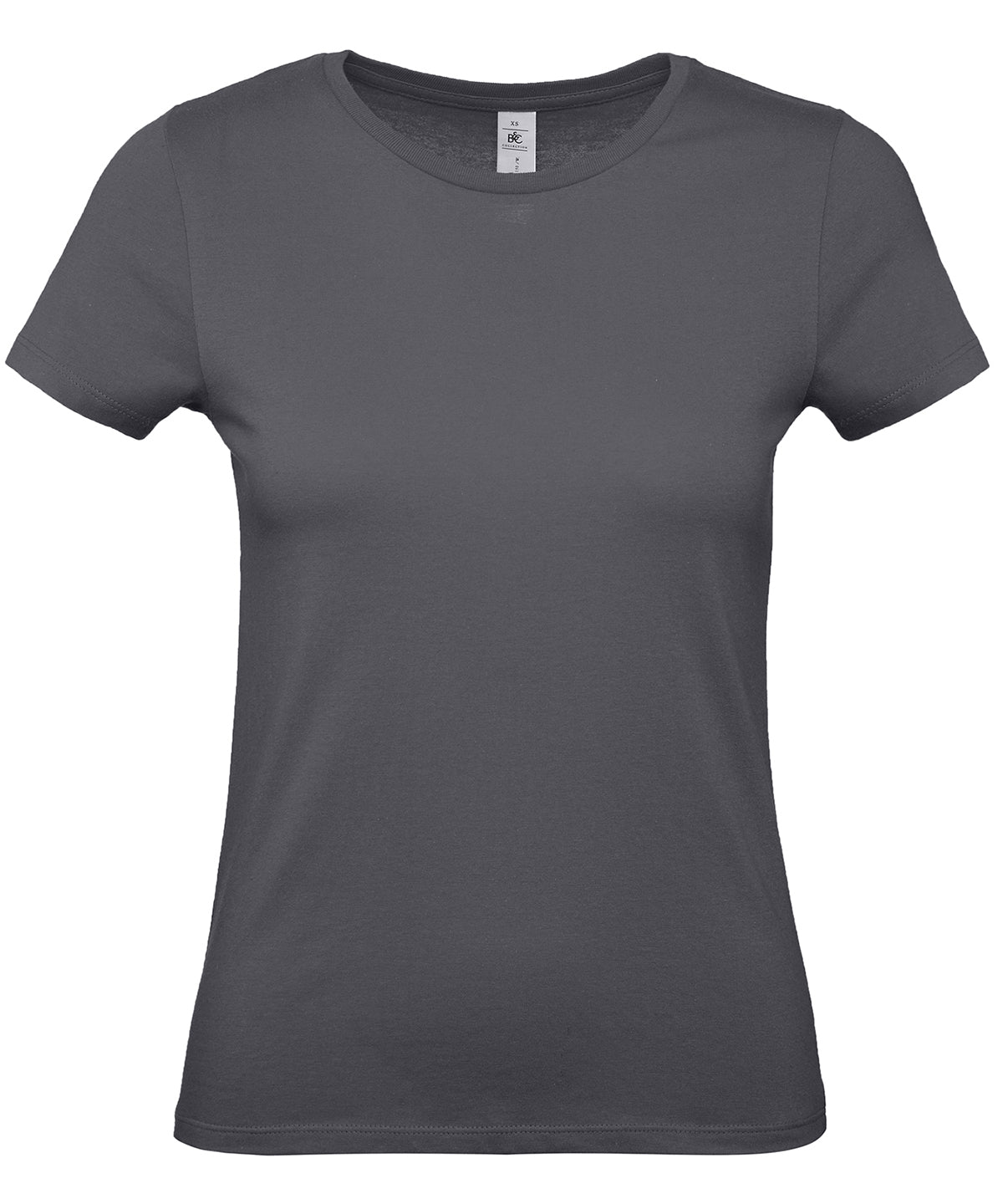 B&C Collection E150 Short Sleeve T-Shirt Women - Dark Grey / XS - T-Shirts