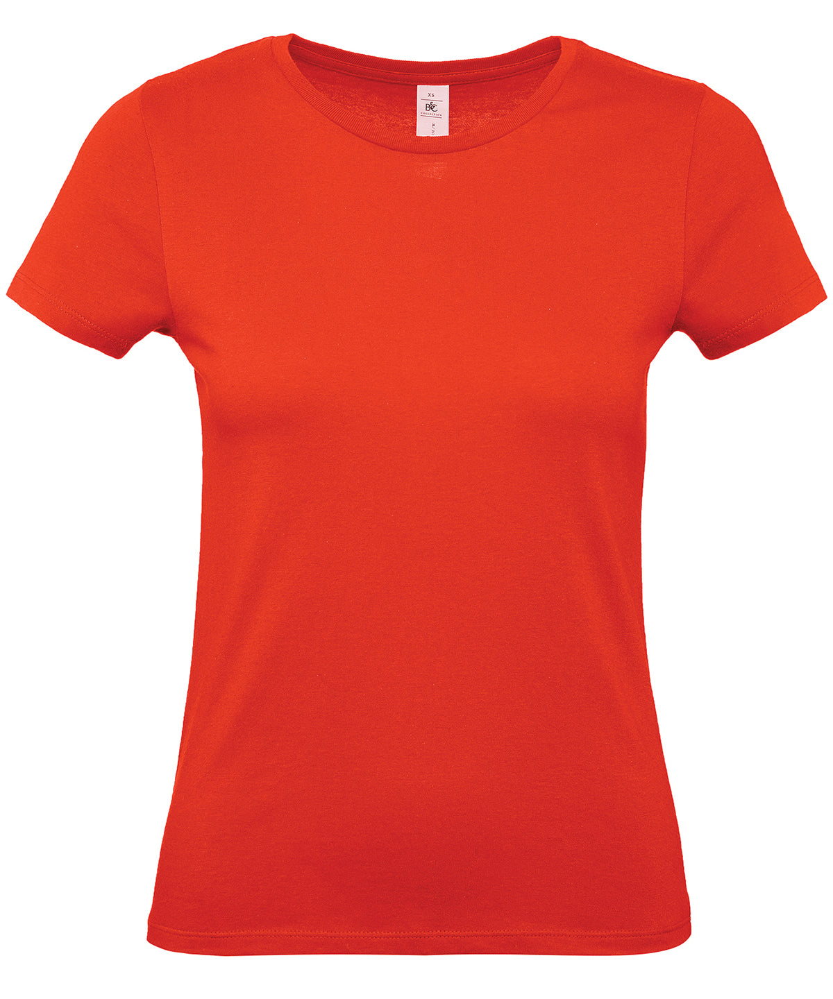 B&C Collection E150 Short Sleeve T-Shirt Women - Fire Red / XS - T-Shirts