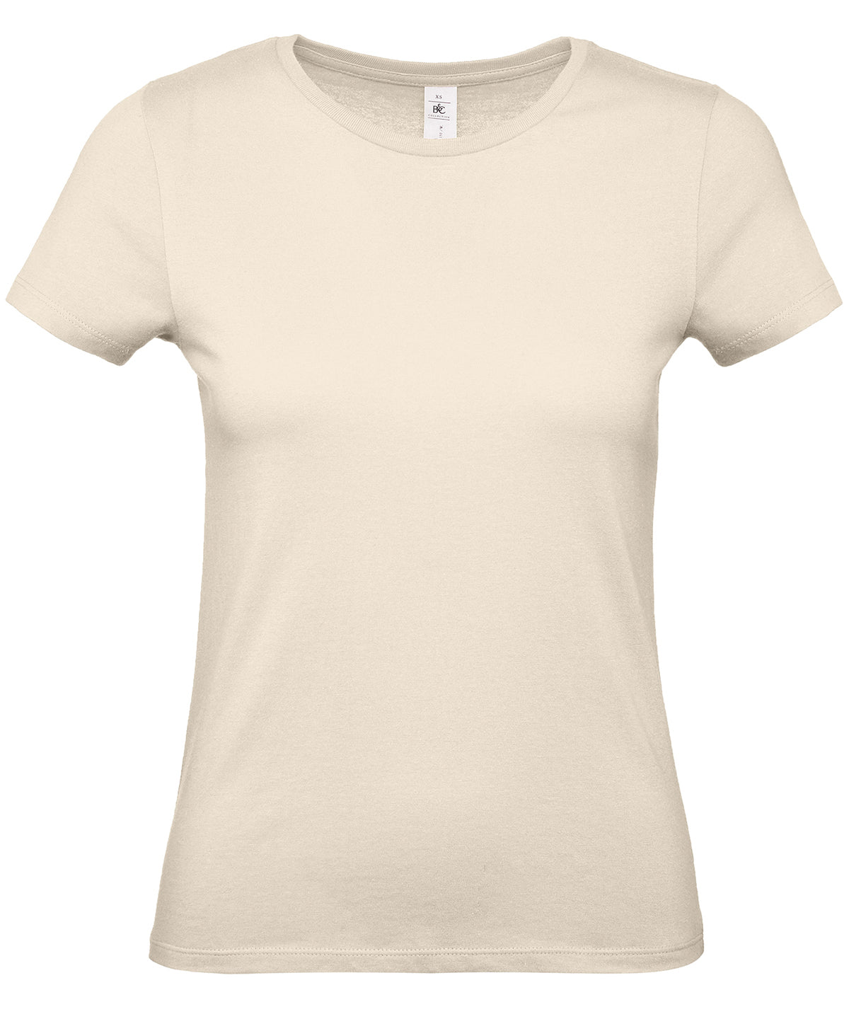 B&C Collection E150 Short Sleeve T-Shirt Women - Natural / XS - T-Shirts