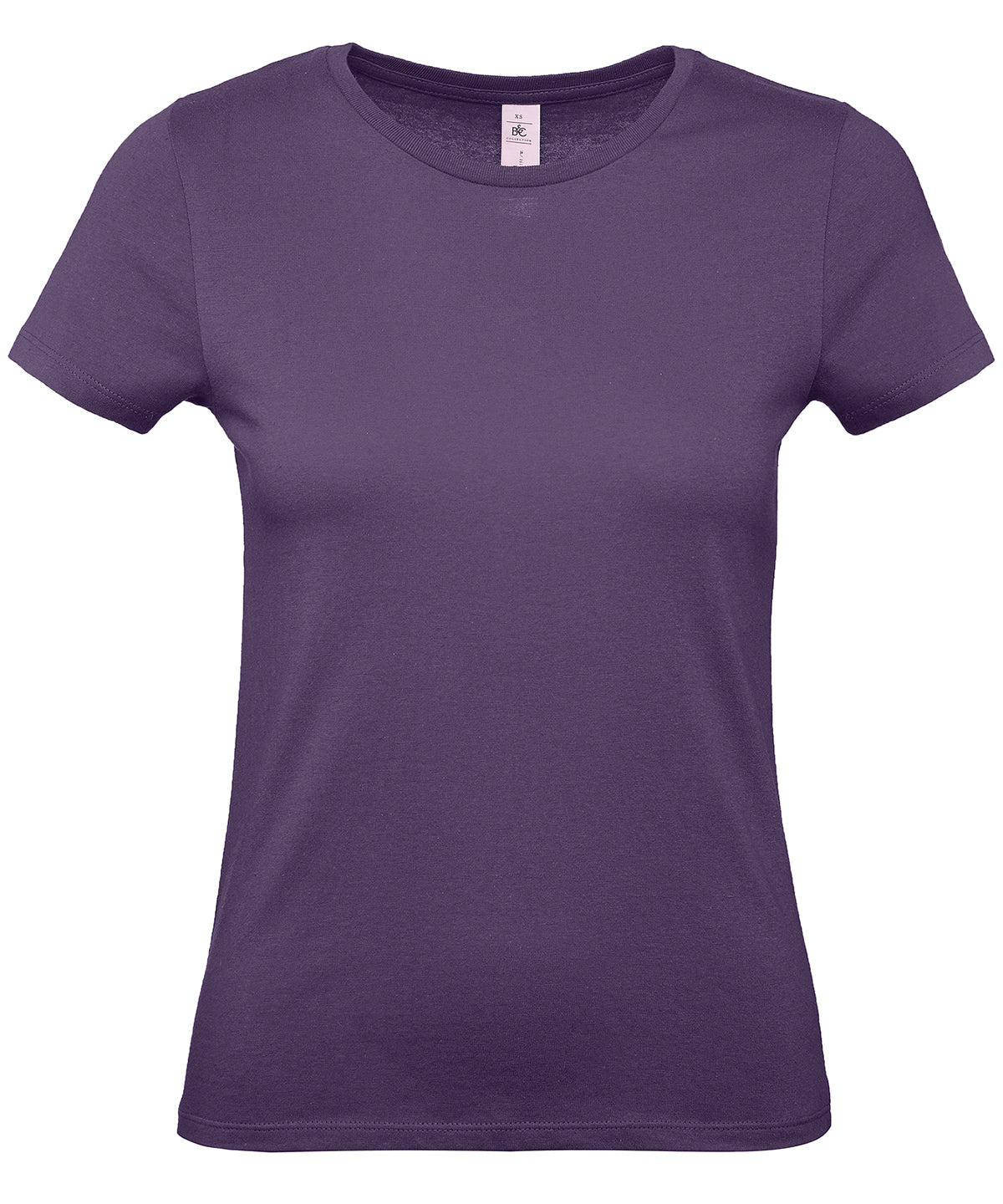 B&C Collection E150 Short Sleeve T-Shirt Women - Radiant Purple / XS - T-Shirts