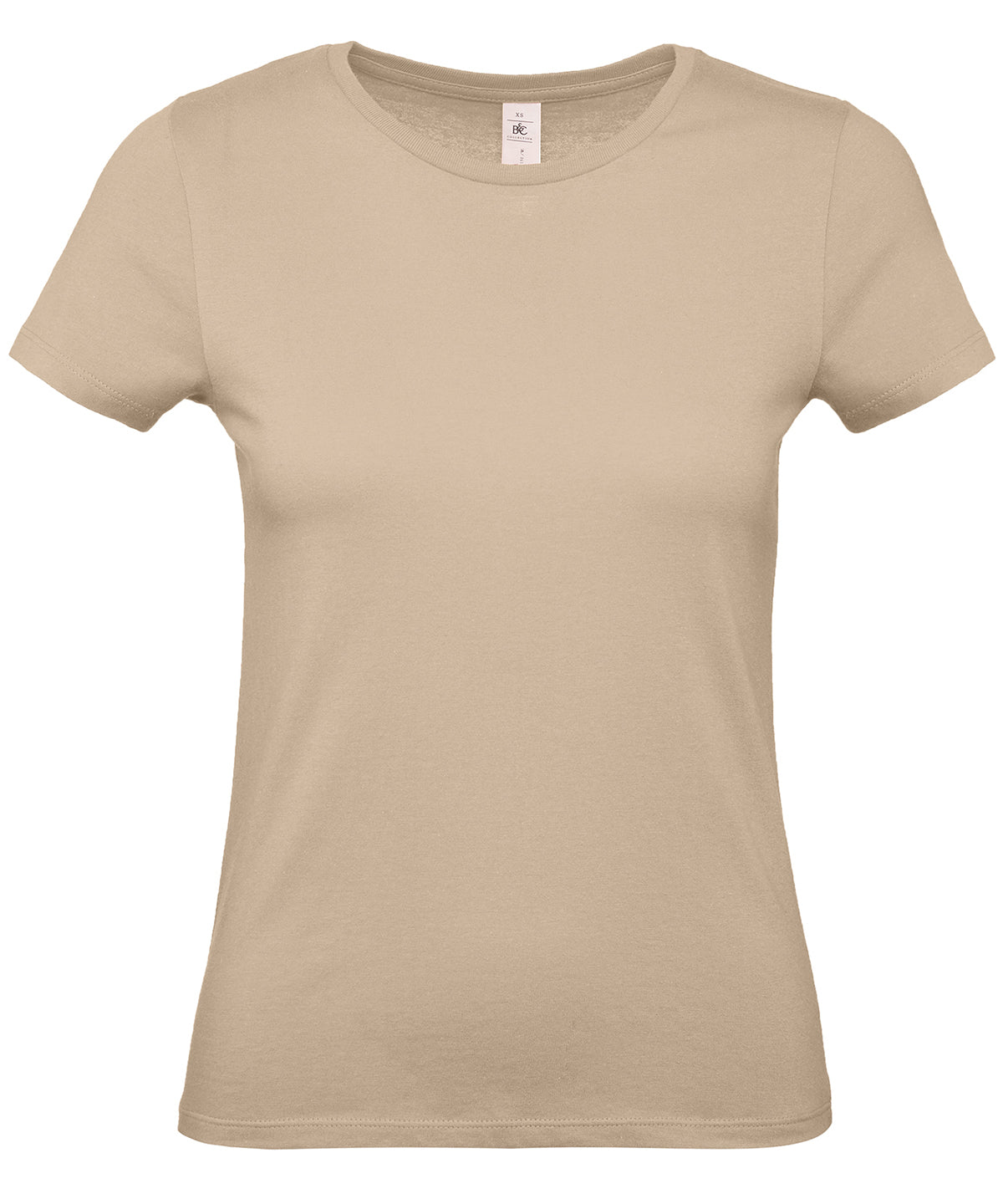 B&C Collection E150 Short Sleeve T-Shirt Women - Sand / XS - T-Shirts