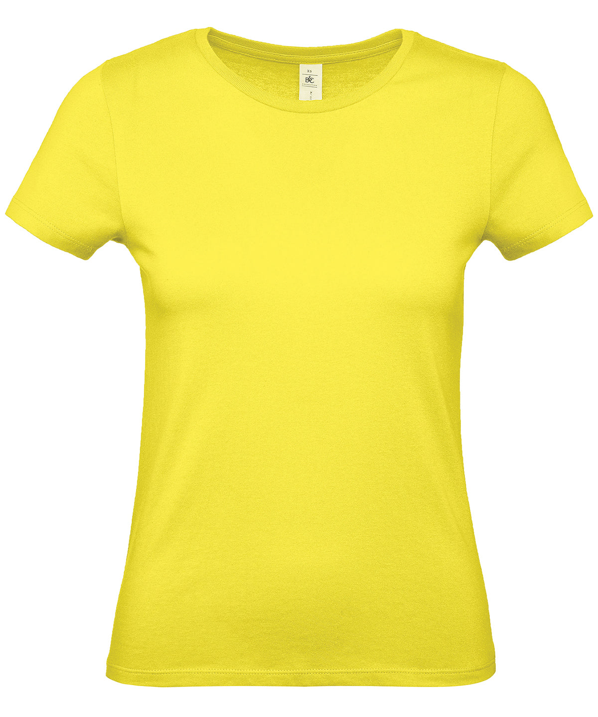 B&C Collection E150 Short Sleeve T-Shirt Women - Solar Yellow / XS - T-Shirts