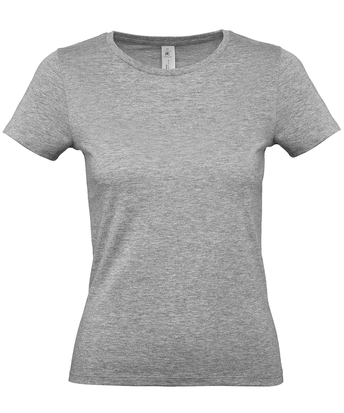 B&C Collection E150 Short Sleeve T-Shirt Women - Sport Grey / XS - T-Shirts