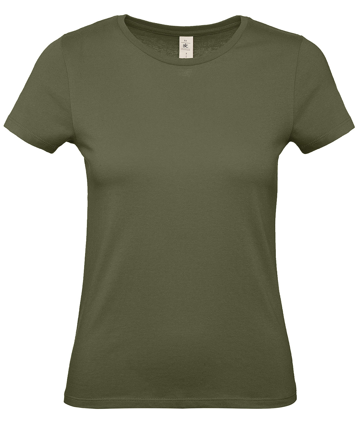 B&C Collection E150 Short Sleeve T-Shirt Women - Urban Khaki / XS - T-Shirts