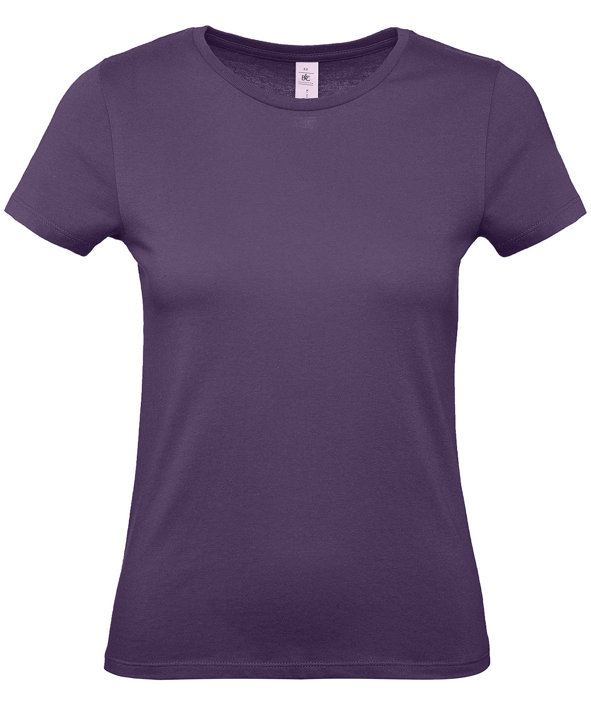 B&C Collection E150 Short Sleeve T-Shirt Women - Urban Purple / XS - T-Shirts