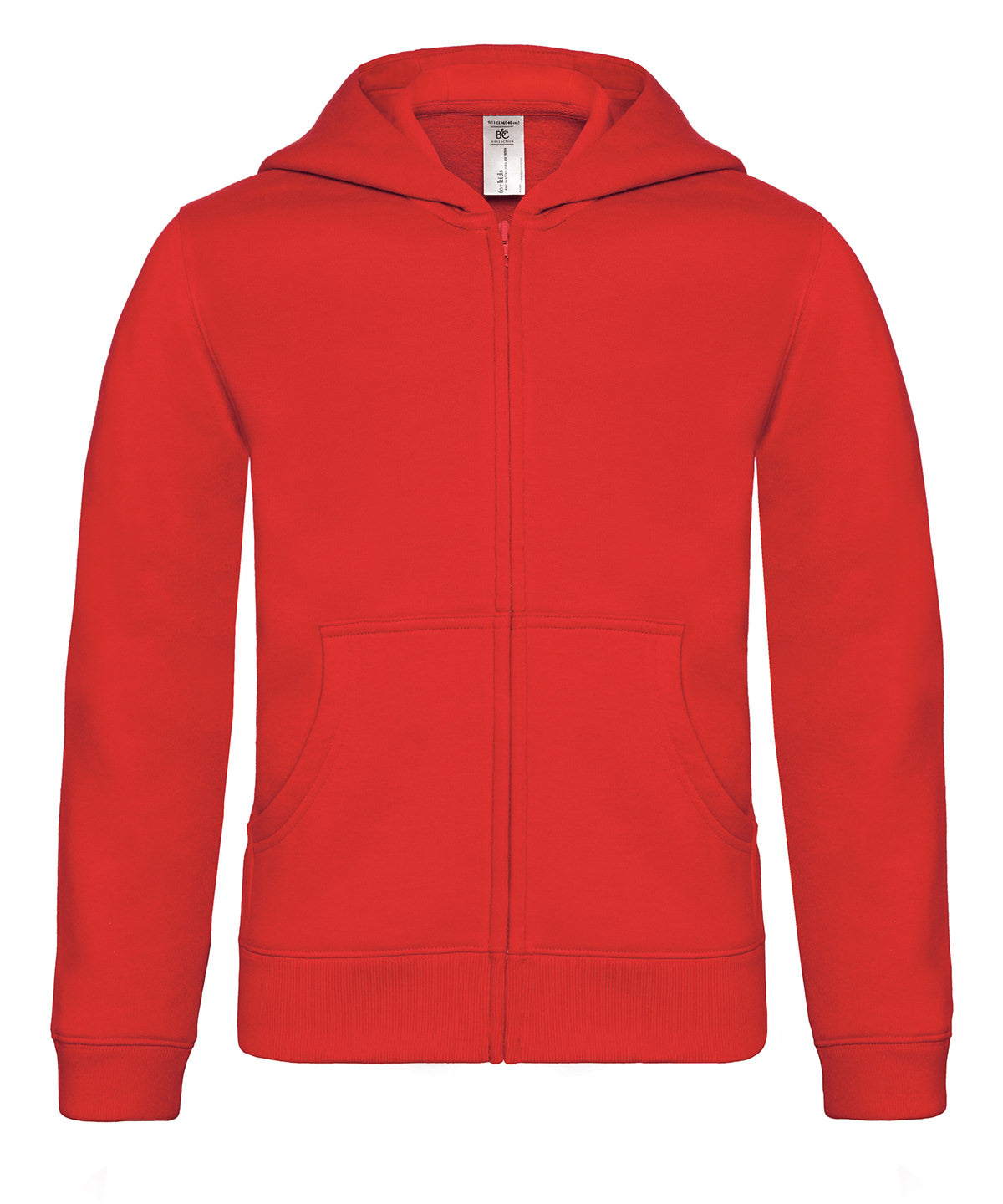 B&C Collection Hooded full-zip kids