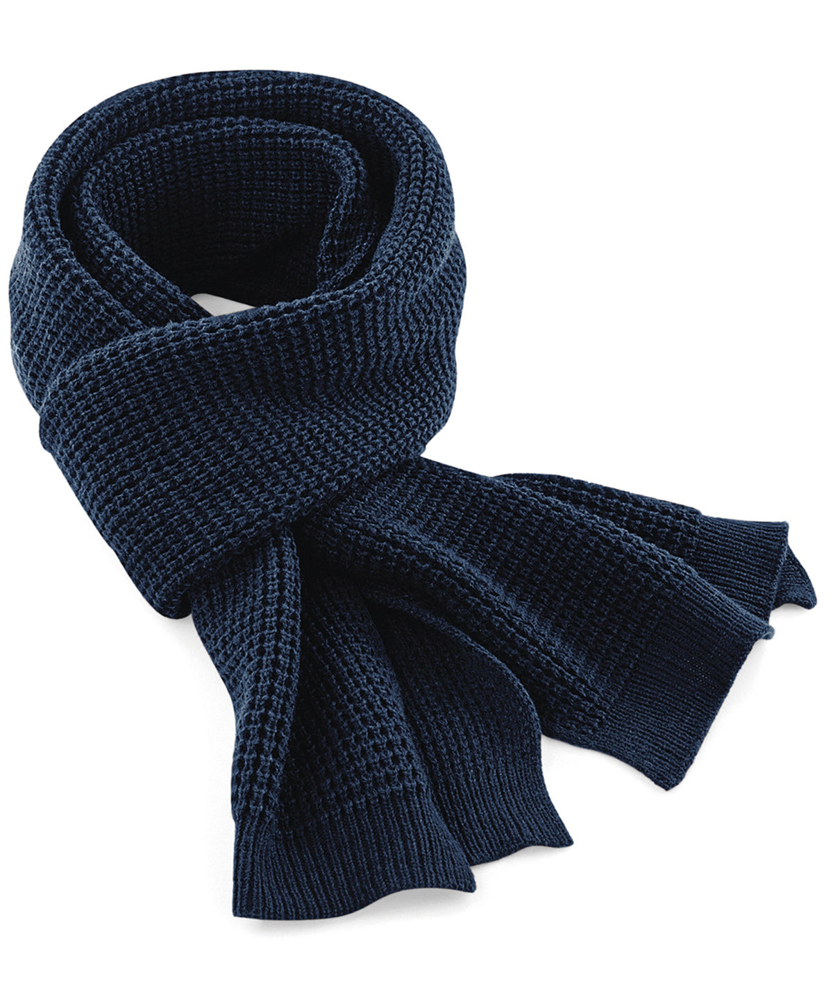 Beechfield Classic waffle knit scarf