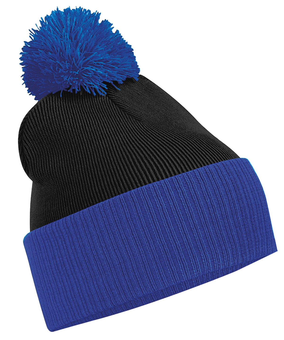 Beechfield Snowstar two-tone beanie