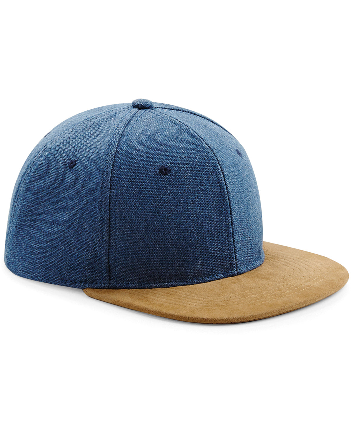 Beechfield Suede peak snapback