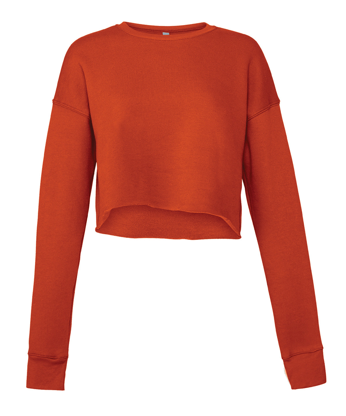 Bella Canvas Women's cropped crew fleece