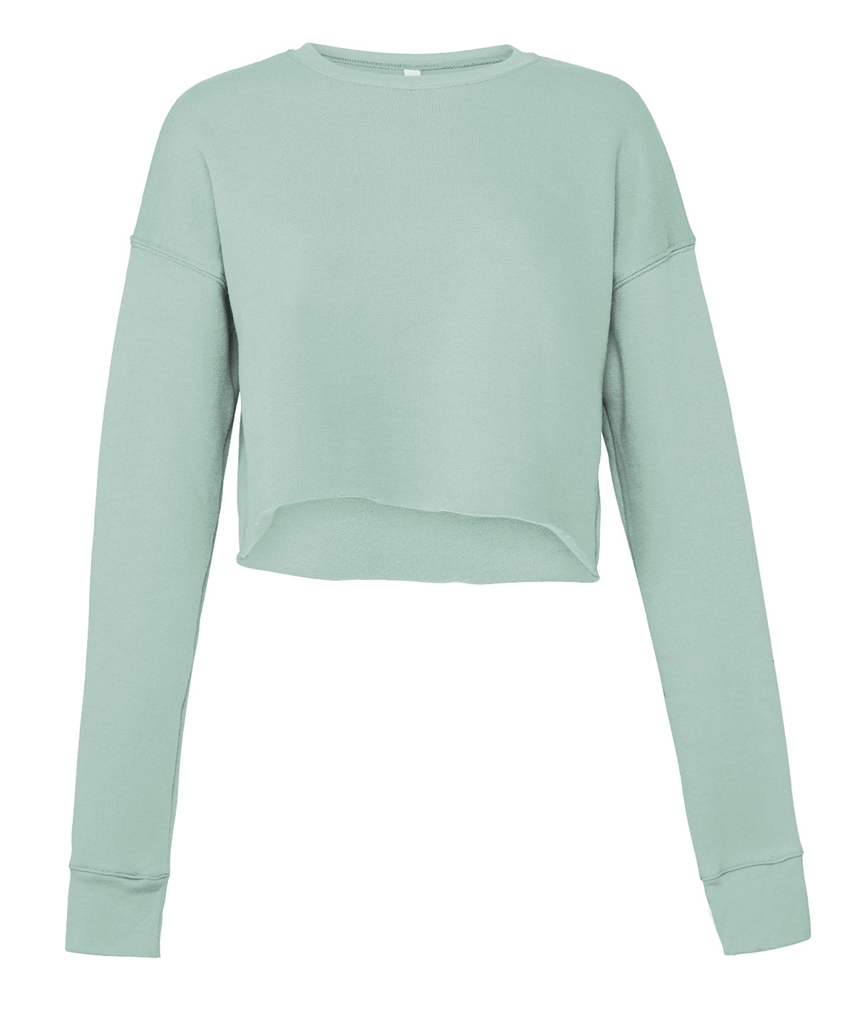 Bella Canvas Women's cropped crew fleece