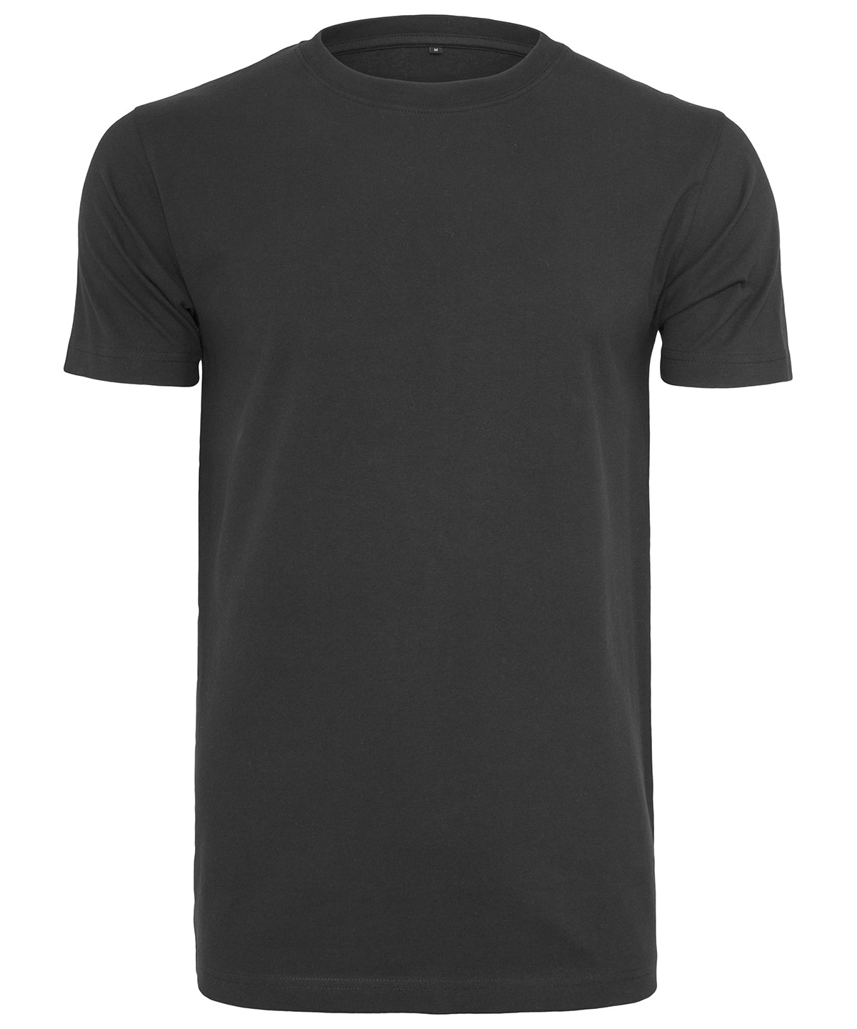 Build Your Brand T-Shirt Round-Neck Black - S - T-Shirts
