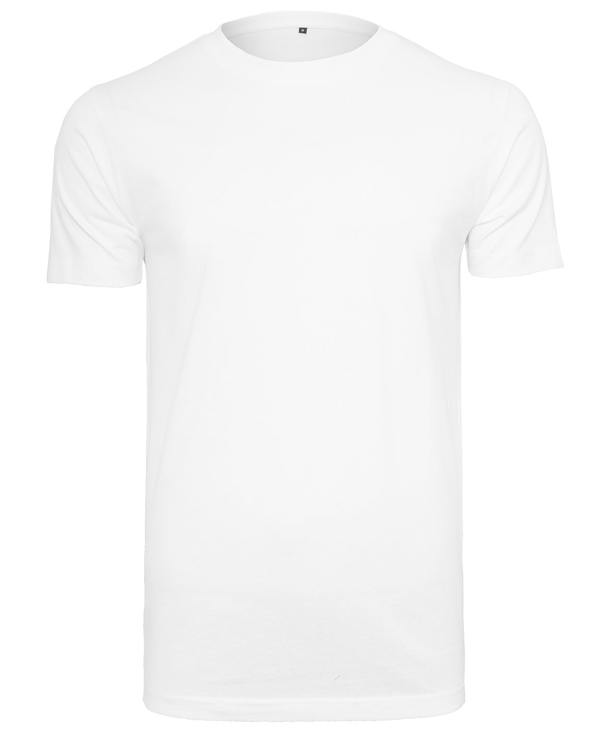 Build Your Brand T-Shirt Round-Neck White - S - T-Shirts