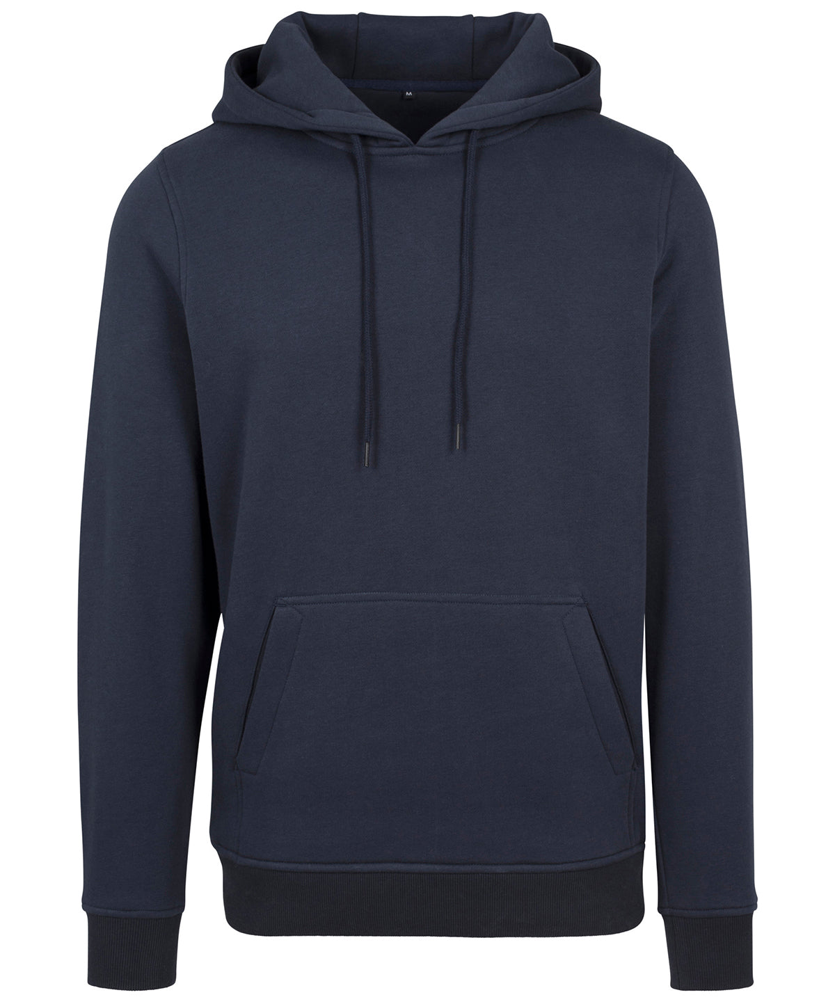 Build Your Brand Heavy Cotton Blend Hoodie - Navy / XS - Hoodies