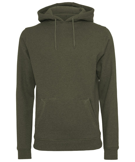 Build Your Brand Heavy Hoodie Olive