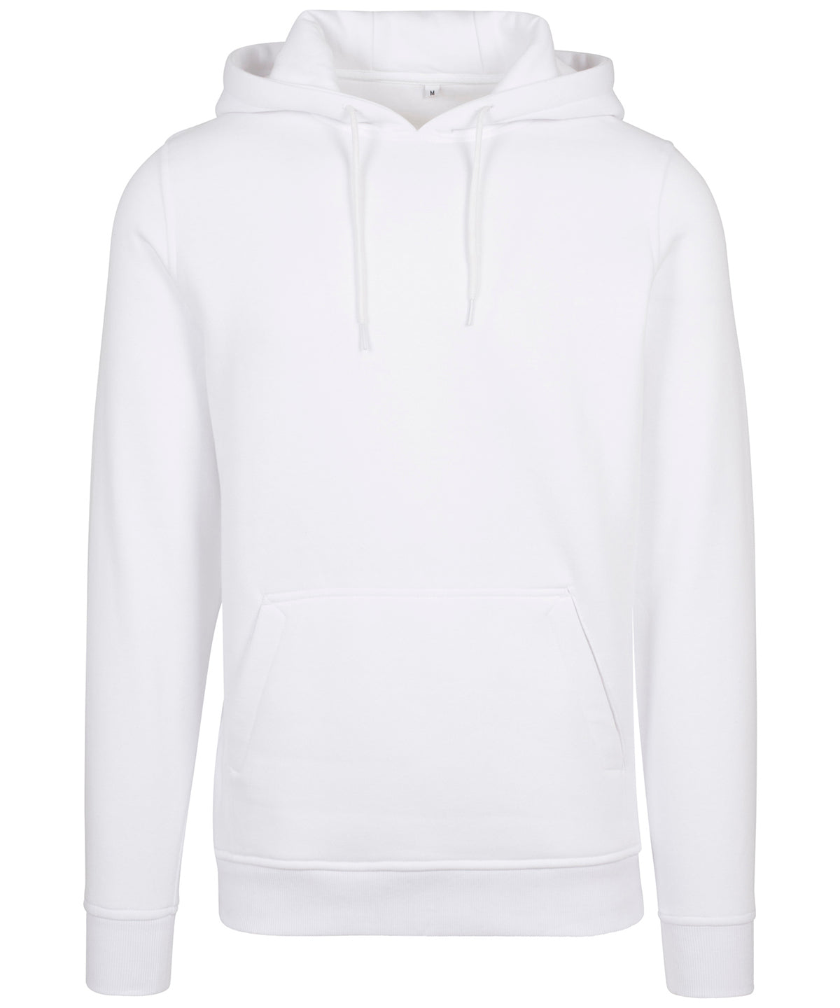 Build Your Brand Heavy Cotton Blend Hoodie - White / XS - Hoodies