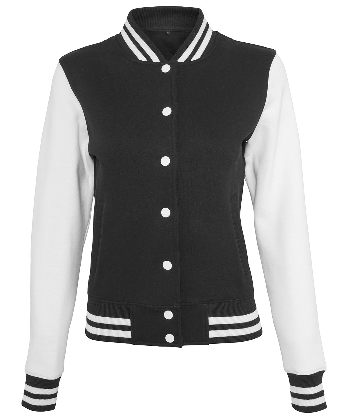 Build Your Brand Womens Sweat College Jacket