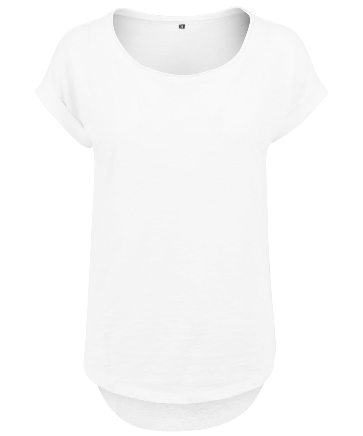 Build Your Brand Womens Long Slub Tee