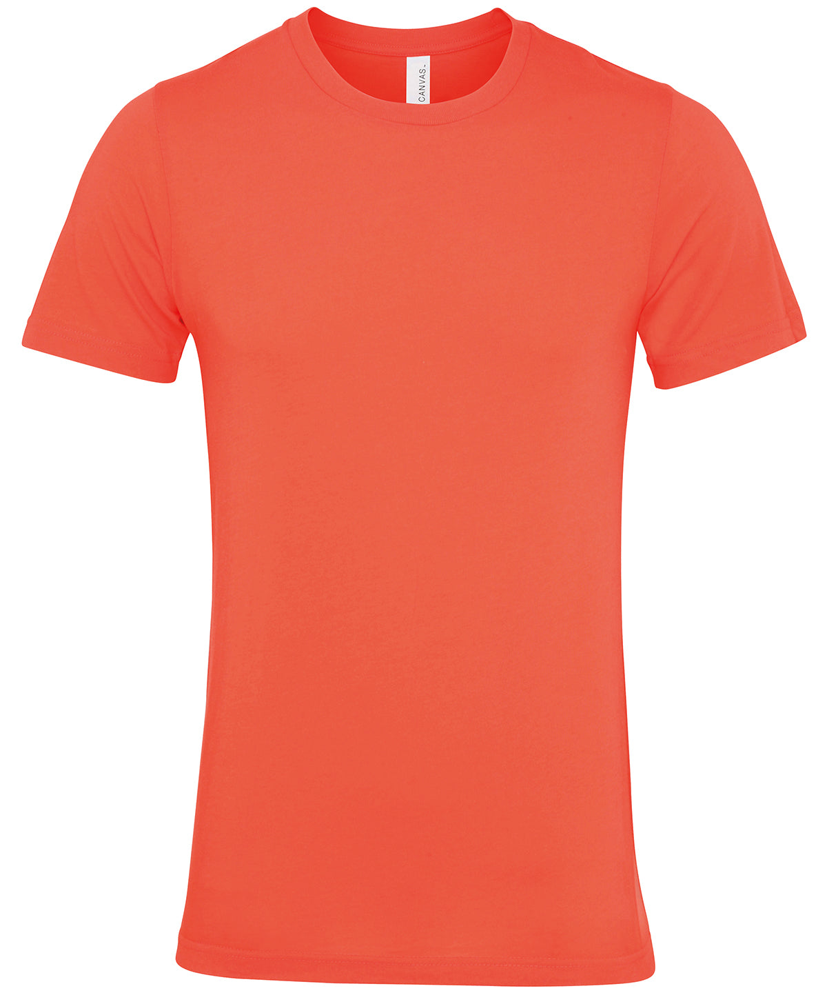Bella Canvas Unisex Jersey crew neck t-shirt Coral