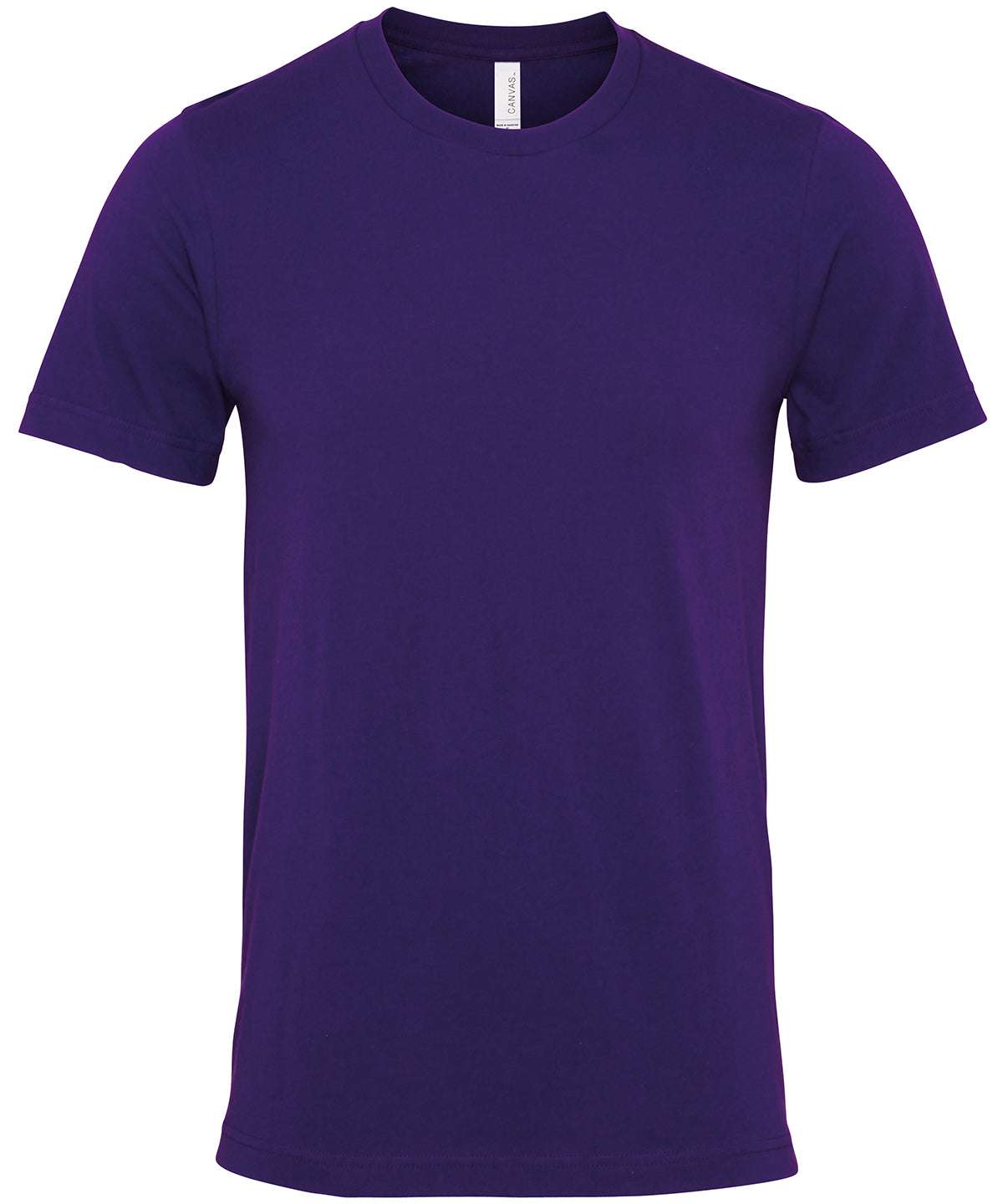 Bella Canvas Unisex Jersey crew neck t-shirt Team Purple - XS - T-Shirts