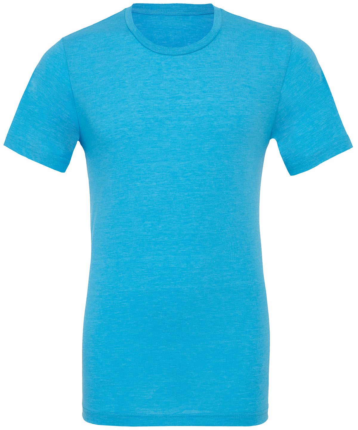 Bella Canvas Unisex triblend crew neck t-shirt Aqua Triblend