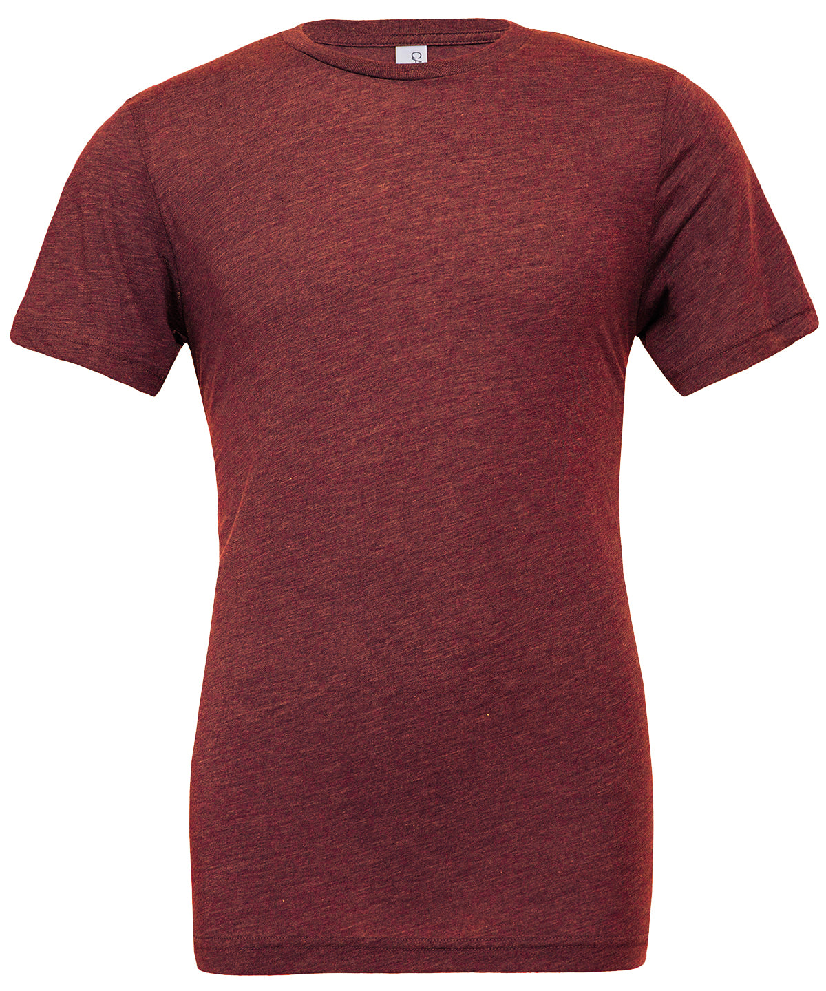 Bella Canvas Unisex triblend crew neck t-shirt Cardinal Triblend