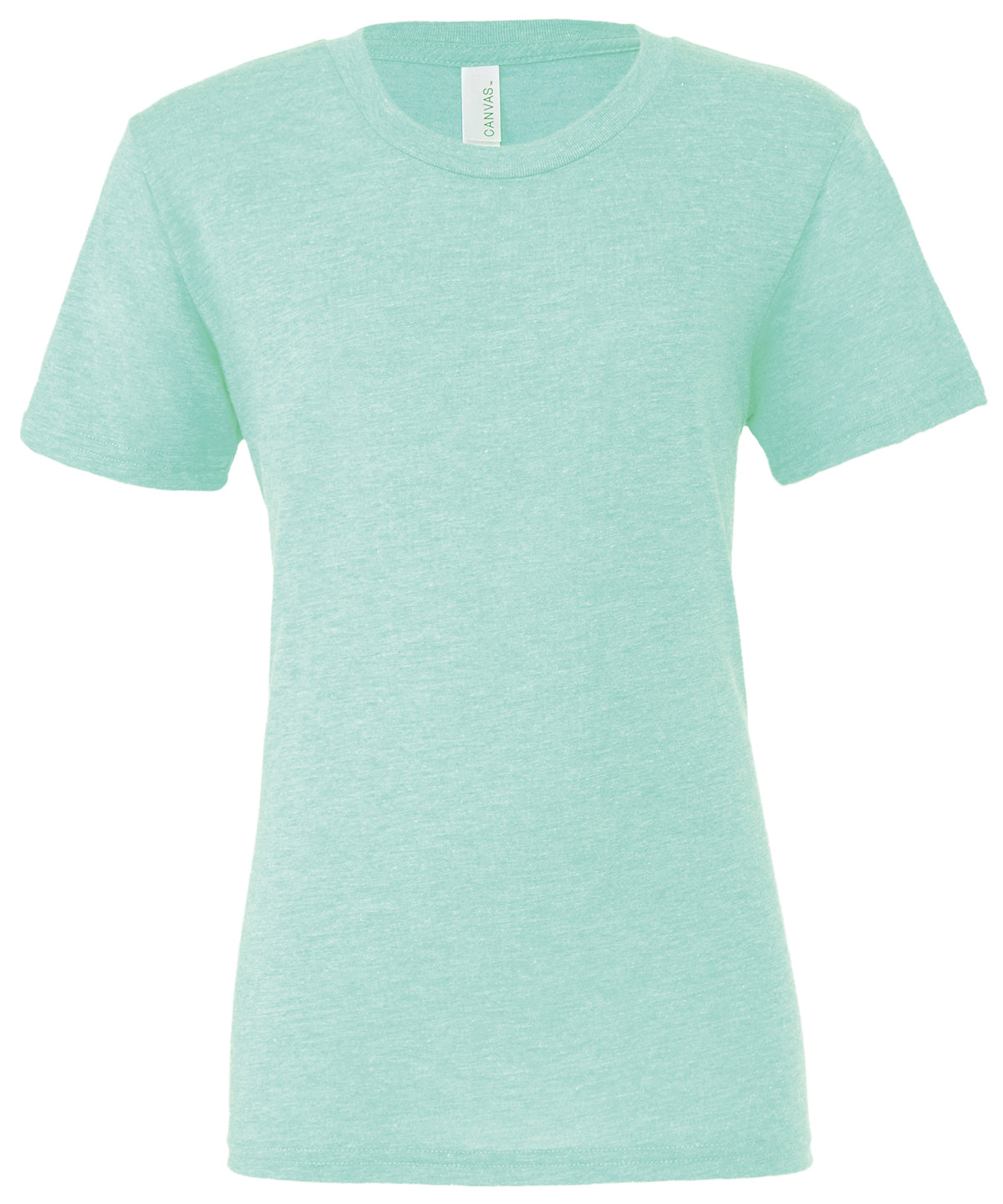 Bella Canvas Unisex triblend crew neck t-shirt Mint Triblend