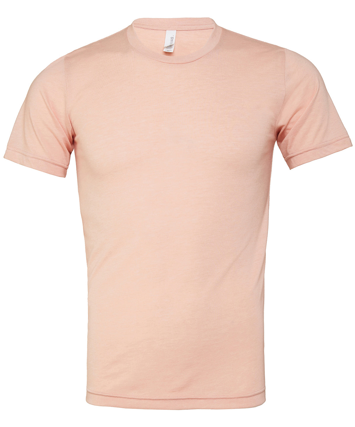 Bella Canvas Unisex Triblend Crew Neck T-shirt - PeachTriblend / XS - T-Shirts