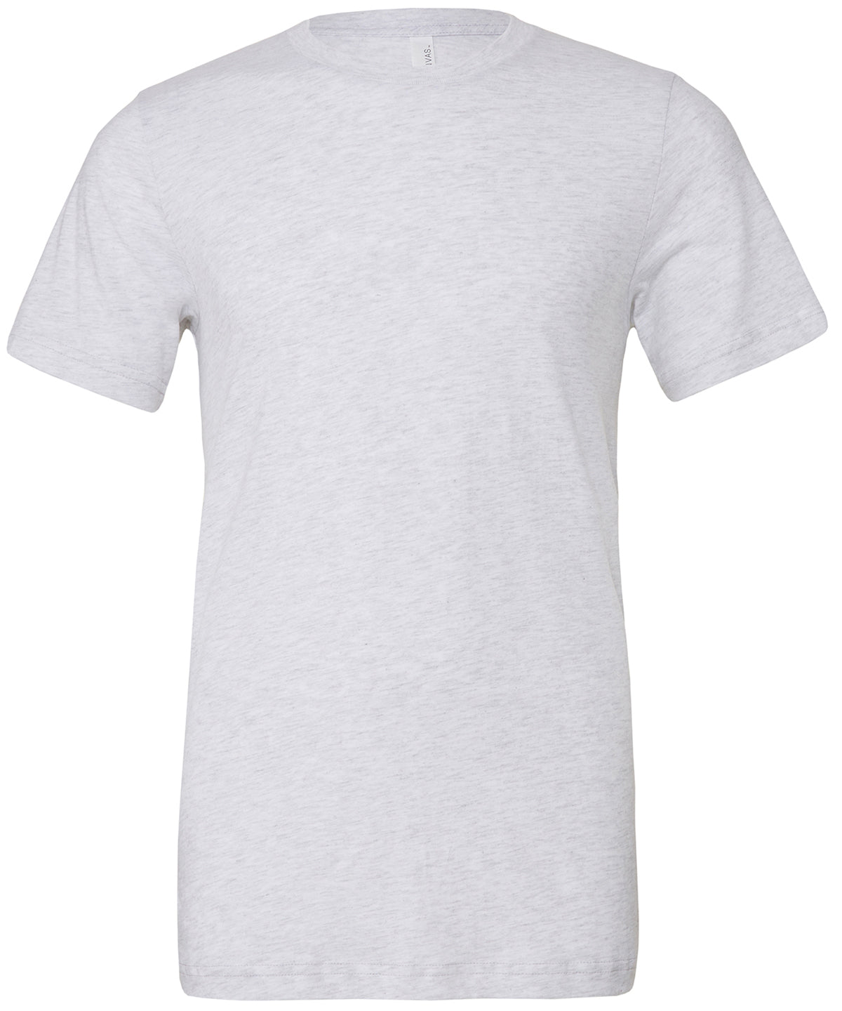 Bella Canvas Unisex triblend crew neck t-shirt White Fleck Triblend