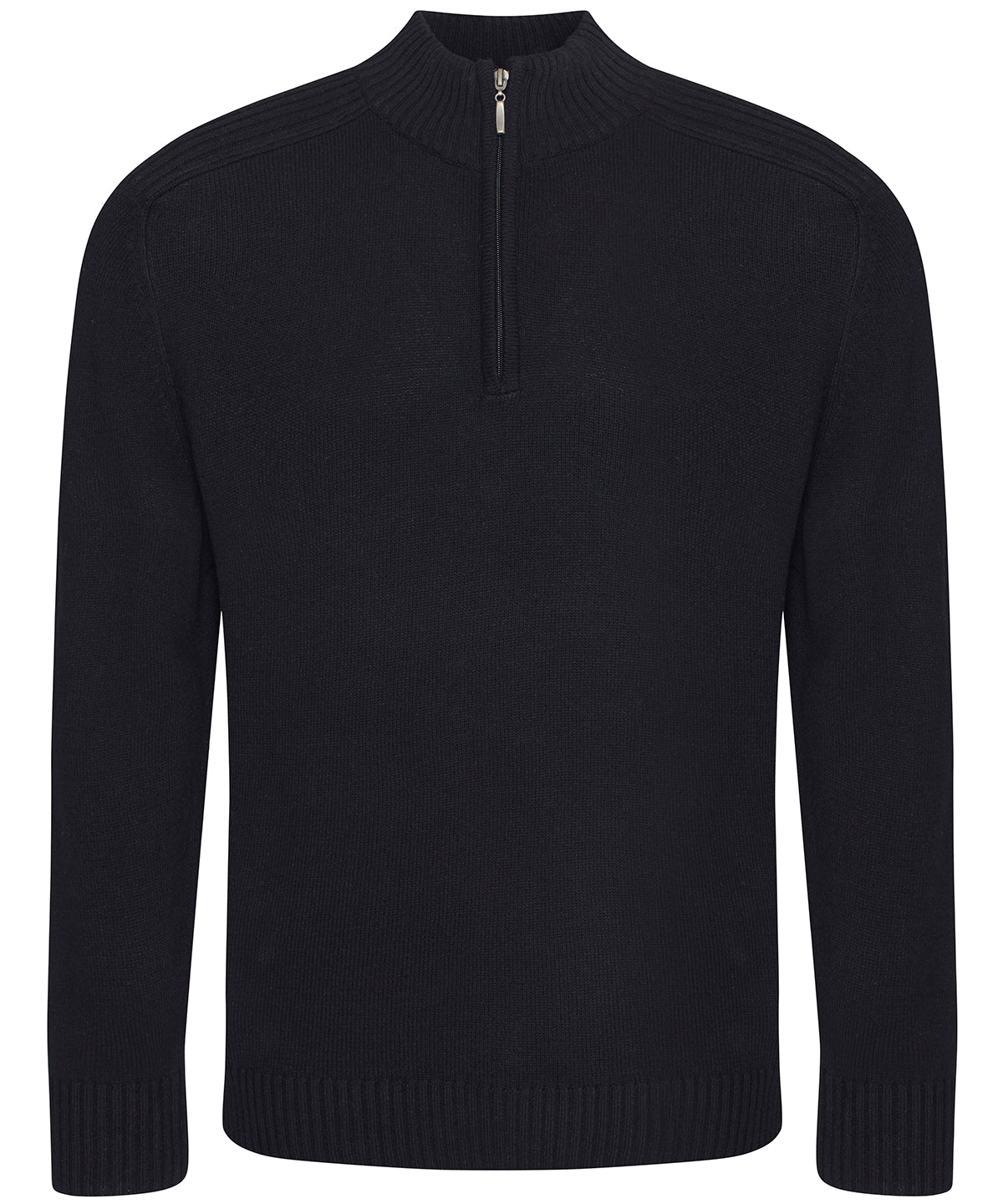 AWDis Wakhan ¼ regen zip knit sweater