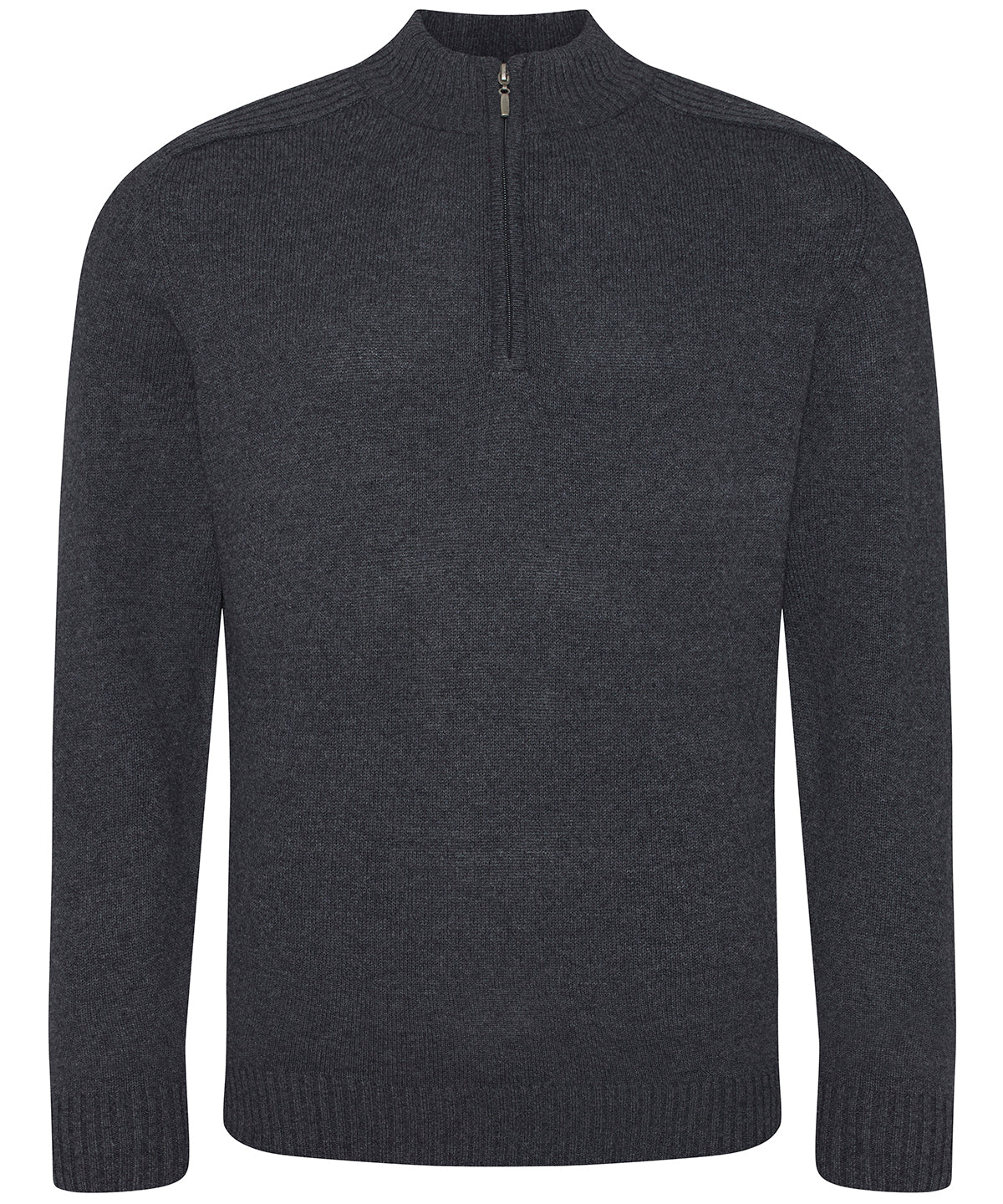 AWDis Wakhan ¼ regen zip knit sweater