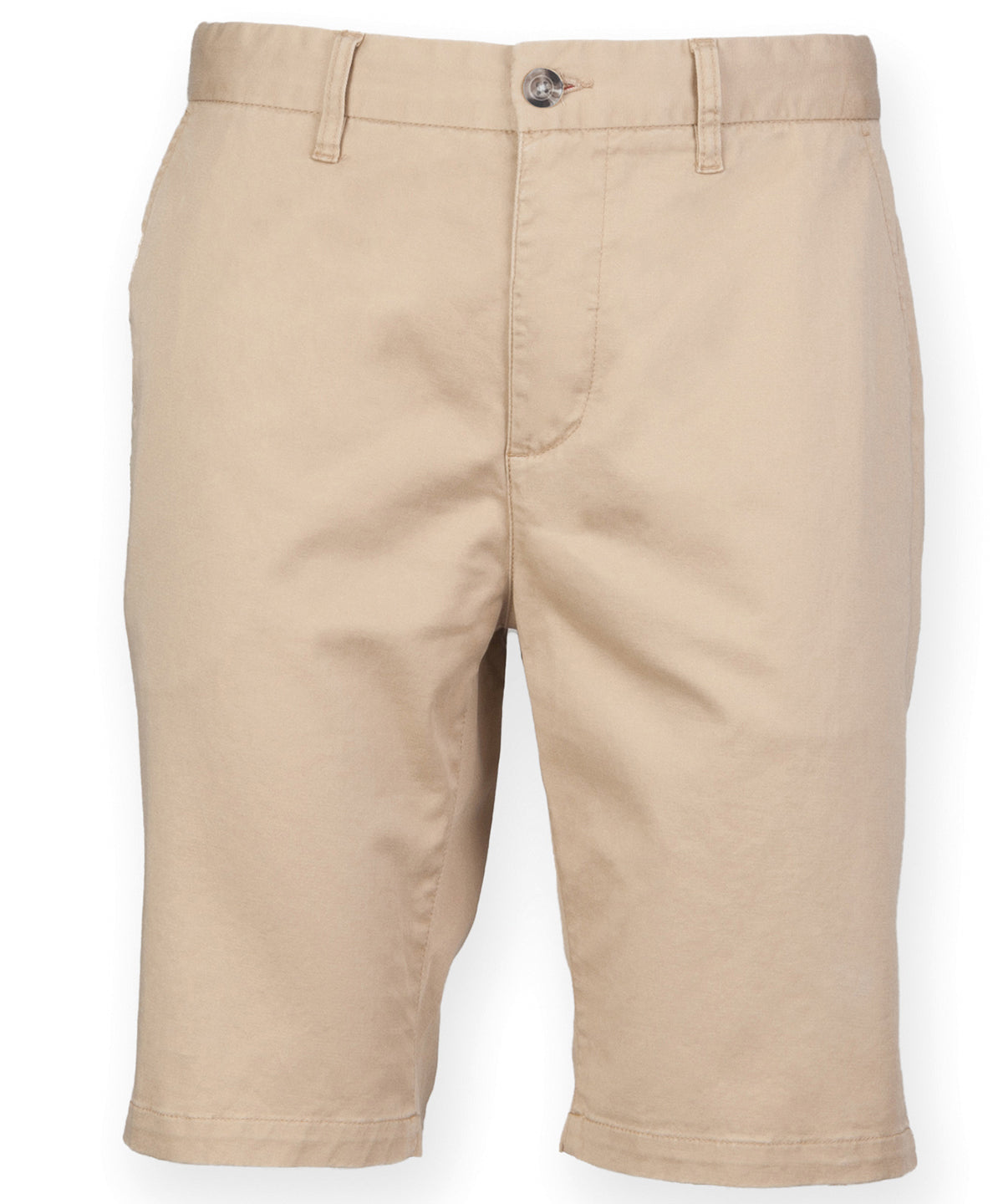 Front Row Stretch Chino Shorts - Stone / 30’’ Waist / Male - Navy
