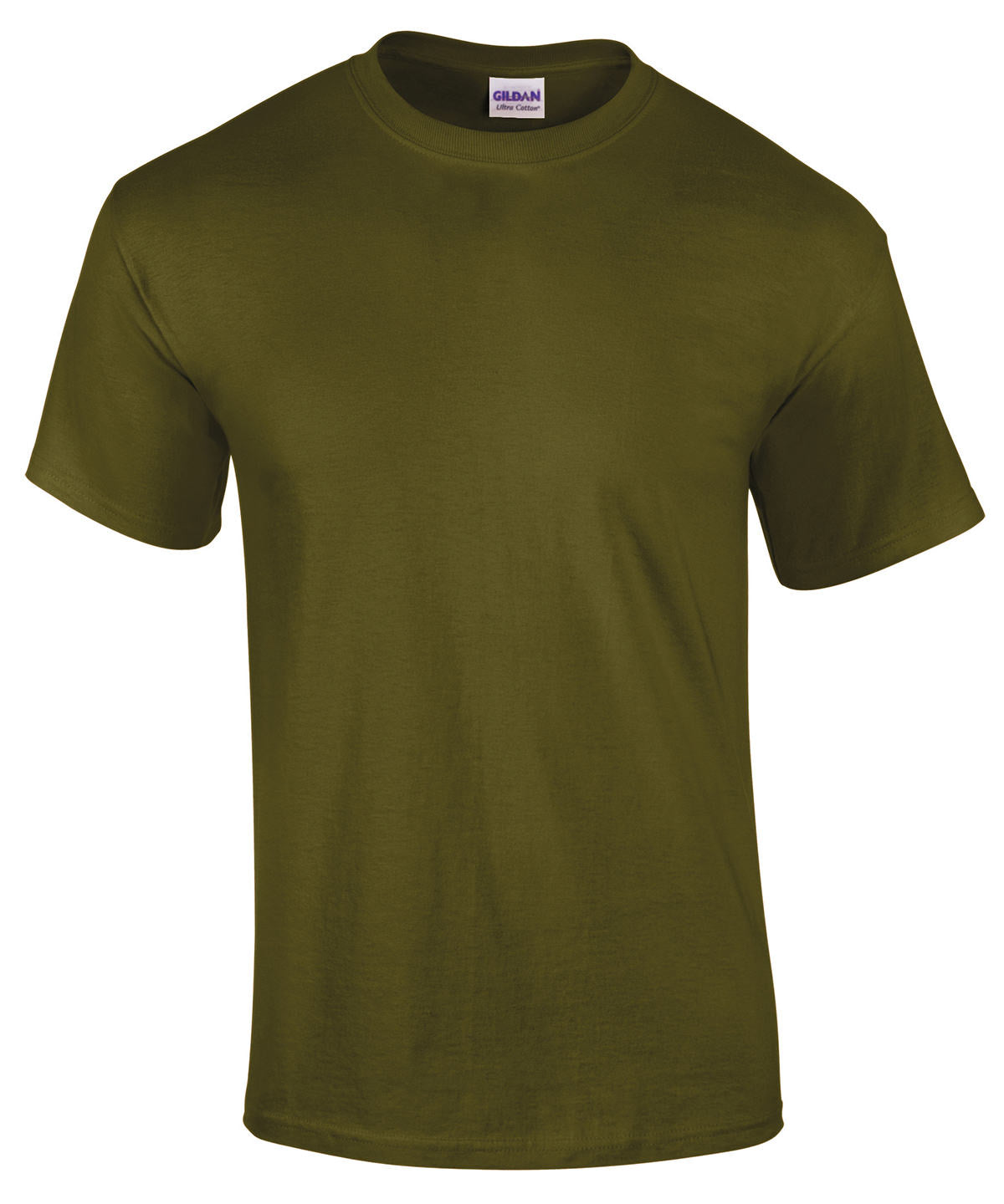 Gildan Ultra Cotton adult t-shirt Olive - S - T-Shirts