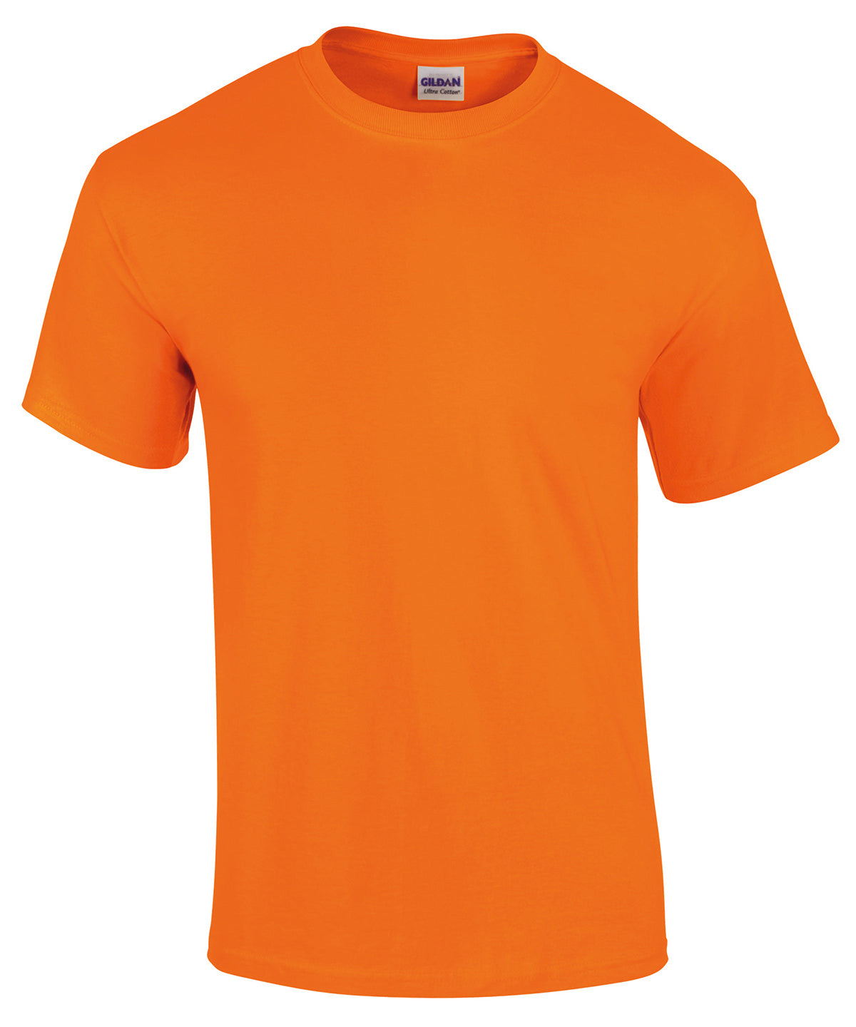 Gildan Ultra Cotton adult t-shirt Safety Orange - S - T-Shirts