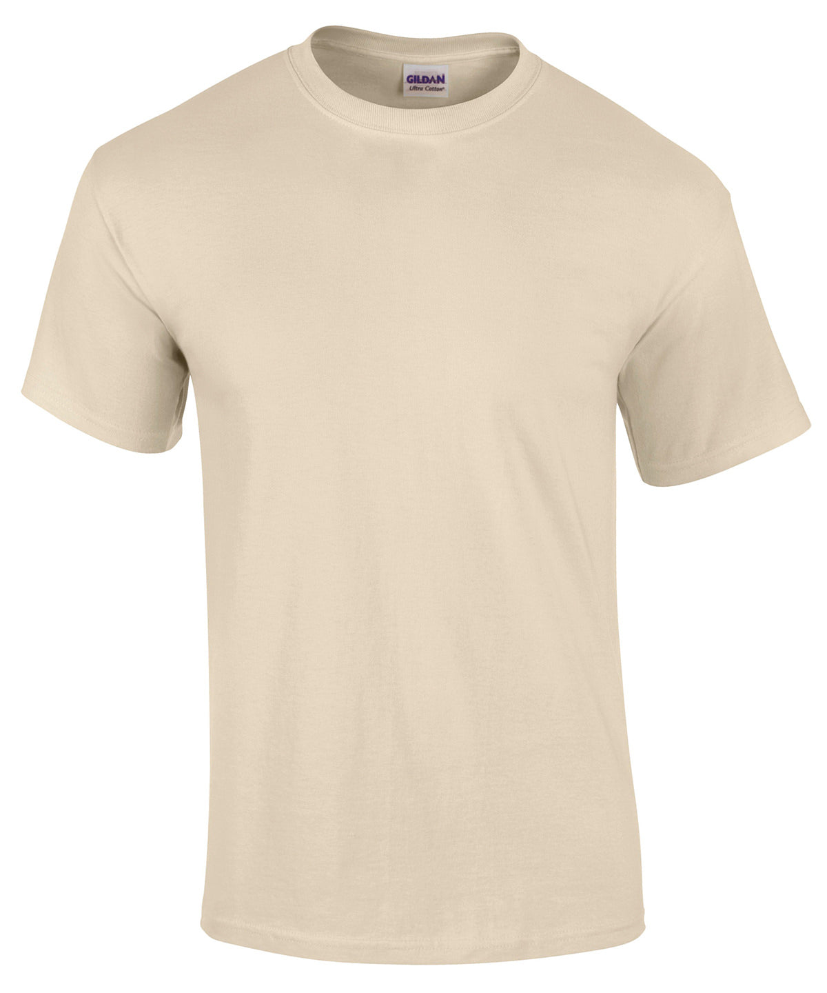 Gildan Ultra Cotton adult t-shirt Sand - S - T-Shirts
