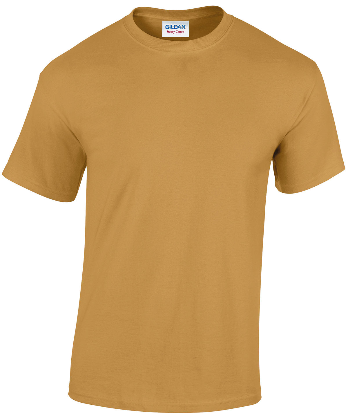 Gildan Heavy Cotton adult t-shirt Old Gold - S - T-Shirts