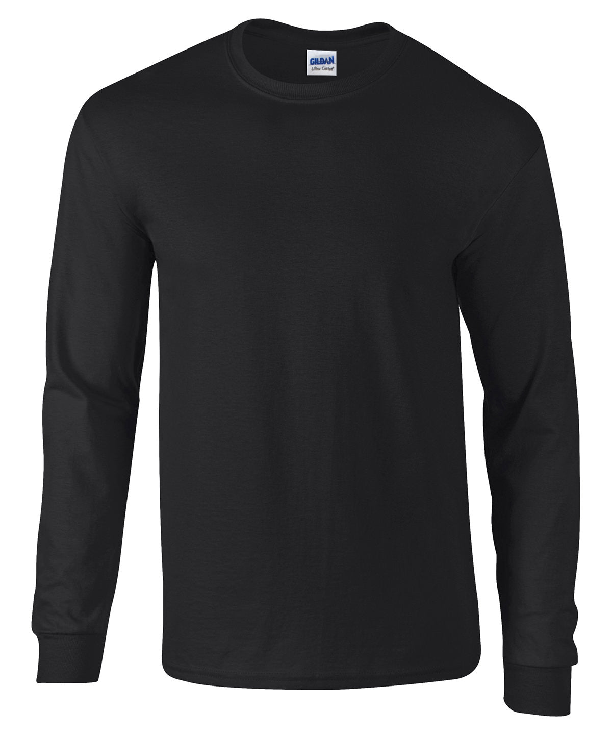 Gildan Ultra Cotton adult long sleeve t-shirt Black - S - T-Shirts