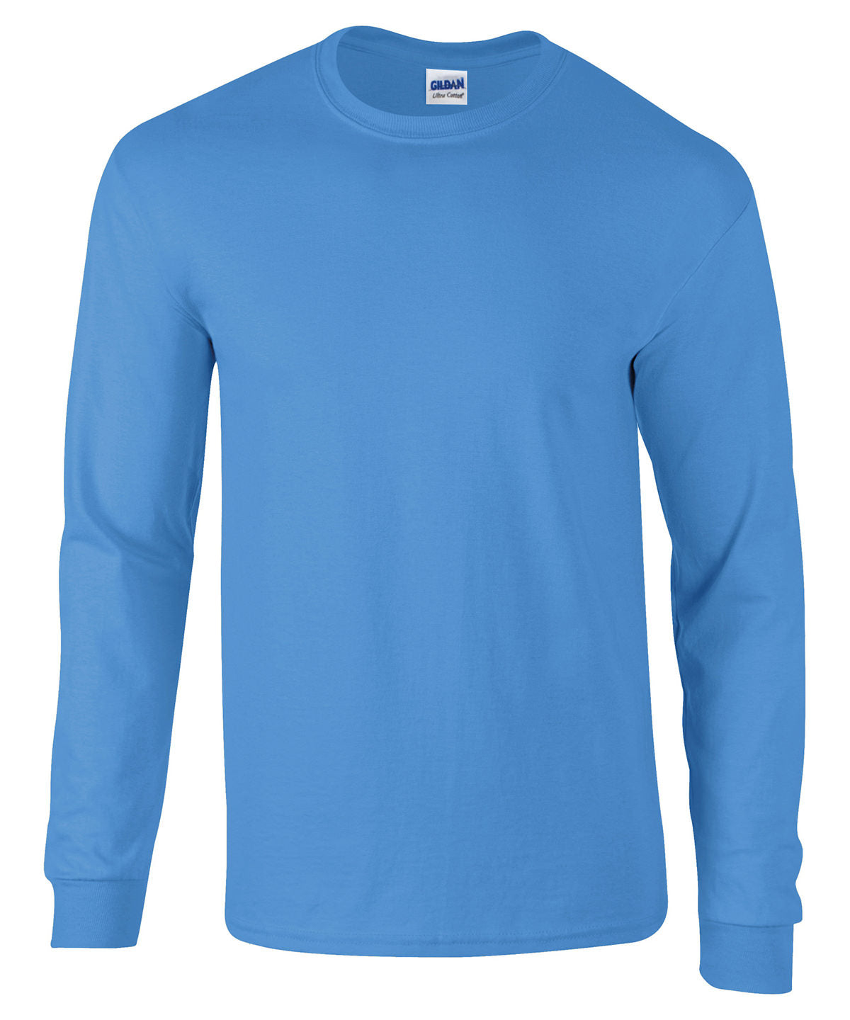 Gildan Ultra Cotton adult long sleeve t-shirt Carolina Blue - S - T-Shirts