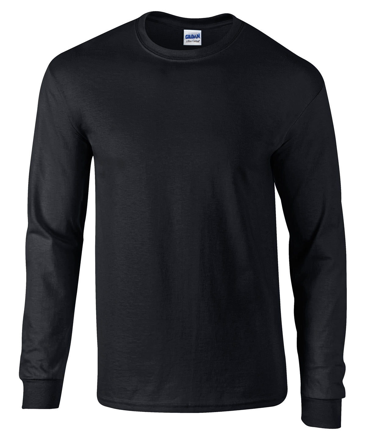 Gildan Ultra Cotton adult long sleeve t-shirt Dark Heather