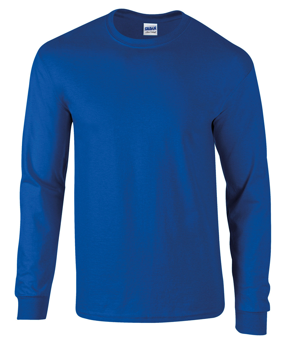 Gildan Ultra Cotton adult long sleeve t-shirt Royal - S - T-Shirts